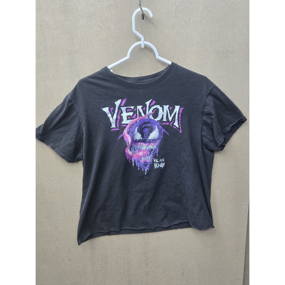 We Are The Venom Graphic T Shirt Marvel Black Tee